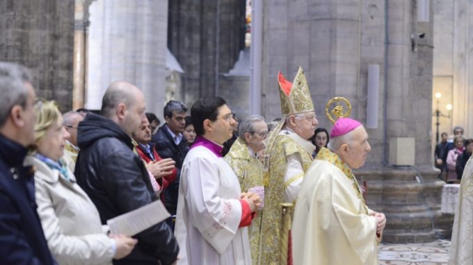 Scola: «I cristiani non sono visionari, ma testimoni nella gioia del Risorto»