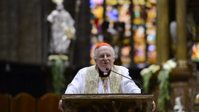 Scola agli universitari: «Mostrate la bellezza <br>dell’unità della Chiesa pur nella pluriformità»