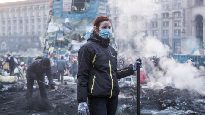 Violence Escalates As Kiev Protests Continue