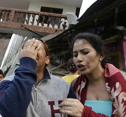 Terremoto in Ecuador, <br>Caritas lancia una raccolta fondi