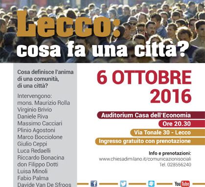 Cosa definisce l’anima di una comunità, di una città?