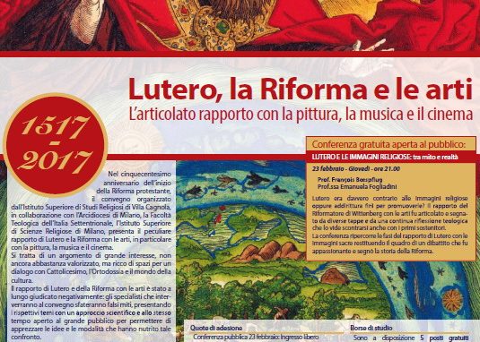 A Gazzada il rapporto tra Martin Lutero e le arti