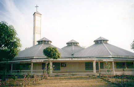 la parrocchia di Djamboutou