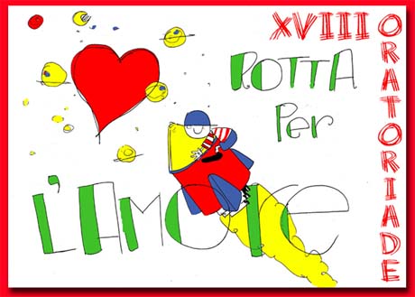 Domenica 12 giugno all’oratorio Don Bosco di Carugate L’ORATORIADE FA… ROTTA PER L’AMORE