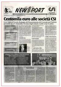 Da quasi 10 anni si rivolge a societ&agrave; sportive, oratori e appassionatiNEWSPORT CSI