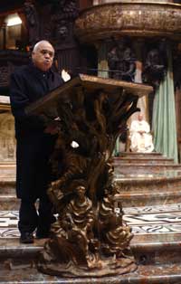 Il saluto in Duomo di Domenico Antonino NON CI SIAMO SENTITI SOLI�