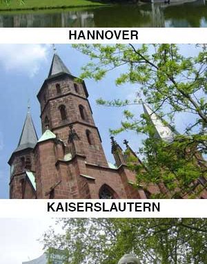Le dodici città che ospitano gli incontri LA GERMANIA SI PRESENTA UNITA