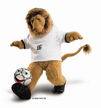 La mascotte dei Mondiali GOLEO VI, IL RE DELLA FESTA