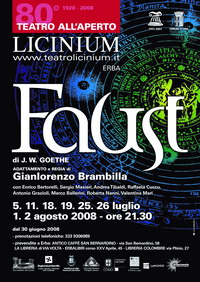 L’estate del Licinium nel segno di Faust