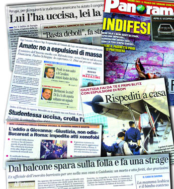 I mass media e la paura dello straniero