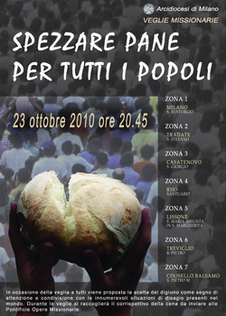 Veglia 2010 – Spezzare pane per tutti i popoli