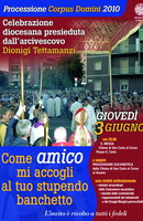 Corpus Domini in città per le vie del centro