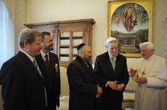 Benedetto XVI: «Si può e si deve dialogare con gli ebrei»