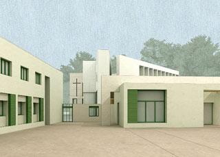 Nuova chiesa ai Tre Ronchetti