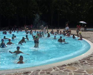 In riva al fiume una colonia per 1200 ragazzi