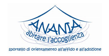 Anania: sportello affido adozione