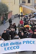 Marcia della pace per le vie di Lecco
