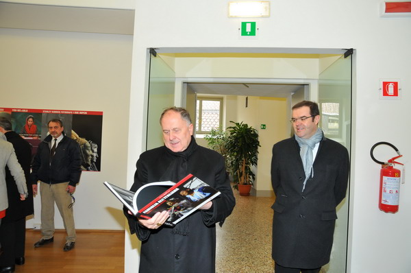 Conferenza stampa di presentazione della mostra "Famiglia all'Italiana" , che si terrà dal 2 marzo al 1 aprile a Palazzo Reale.