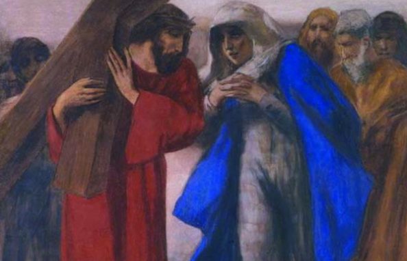 Seconda tappa: sulla via della croce