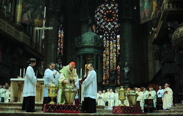 Giovedì santo, <br>Messa crismale in Duomo