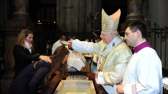 Scola: «Voi catecumeni siete i germogli della primavera della chiesa ambrosiana»