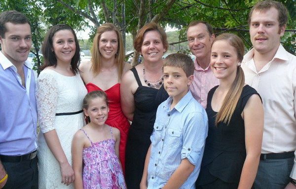 Mark e Ursula Boyd con la loro famiglia