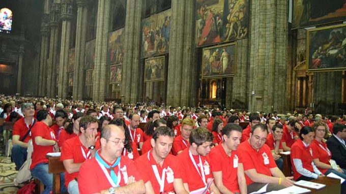Scola: «Tutta la Chiesa ambrosiana<br>e la Chiesa universale stessa vi dicono<br>fin da ora il loro grazie»