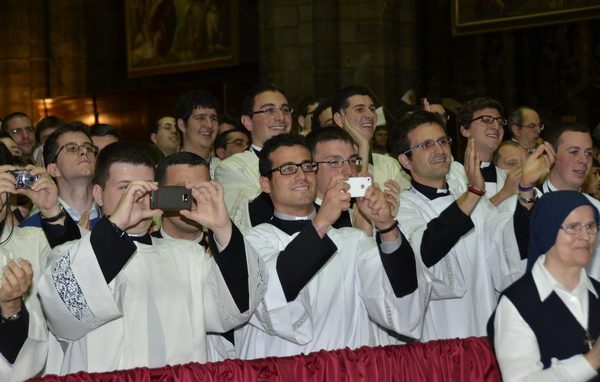 I seminaristi: <br>«Con il Papa un’emozione forte»