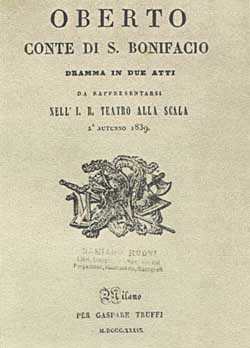 Giuseppe Verdi Oberto