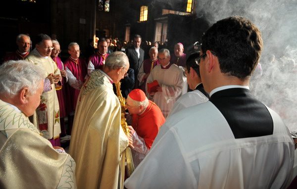 Tre anni fa l’ingresso <br>in Diocesi del cardinale Scola