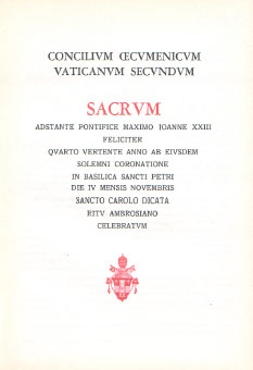 Montini e Roncalli, 50 anni fa