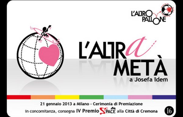 Il Premio “l’Altropallone” a Josefa Idem