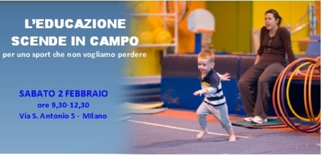 L’educazione scende in campo