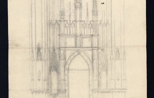 Duomo Milano disegno