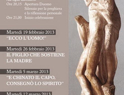 La prima Via Crucis <br>in Duomo con l’Arcivescovo
