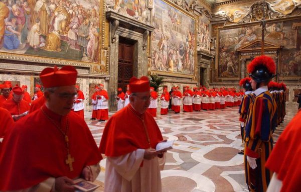 Prima Congregazione <br>del Collegio cardinalizio