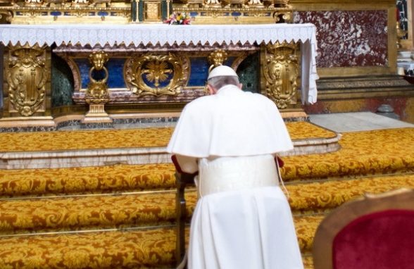 Emozione e simpatia per Francesco