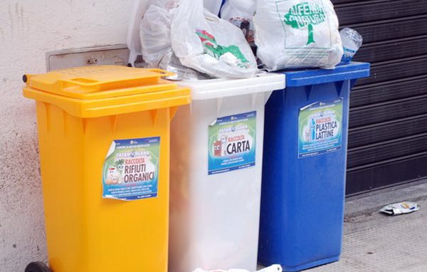 Cresce la raccolta differenziata