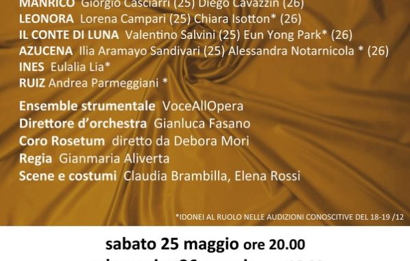 “Il Trovatore” di Verdi <br>in scena al Rosetum