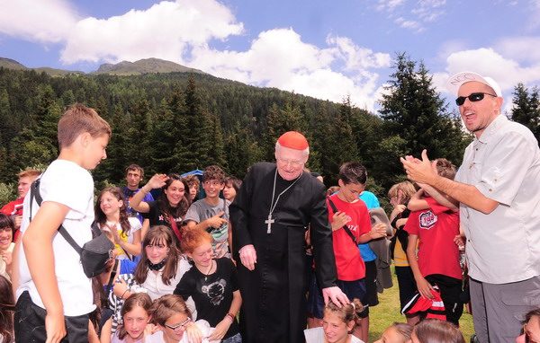 L’Arcivescovo visita <br>i campeggi diocesani in Valle d’Aosta