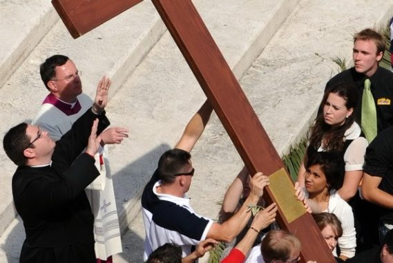 La Croce della Gmg e l’icona di Maria <br>sono arrivate a Rio de Janeiro