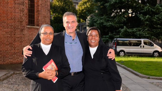 Scola alle religiose: «Siate esempi<br>di amore purissimo e armonizzante»