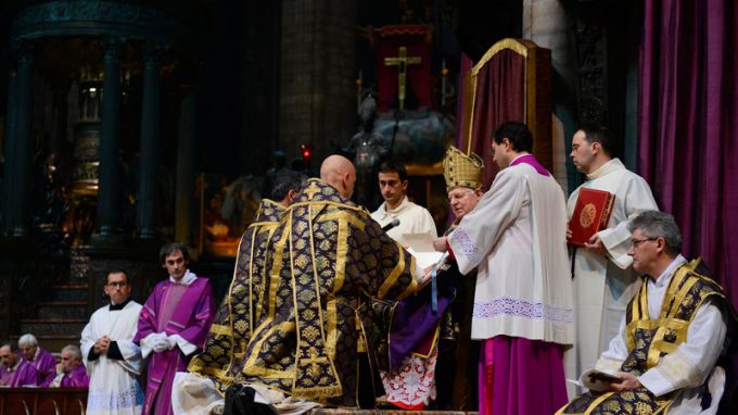 Scola incontra i nuovi diaconi permanenti