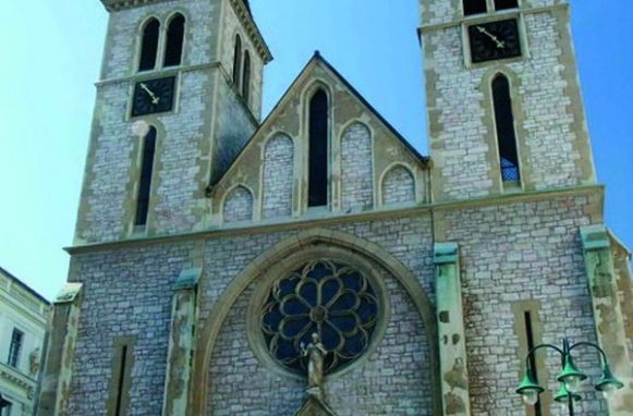 Giovani preti ambrosiani <br>con Scola a Sarajevo e Mostar