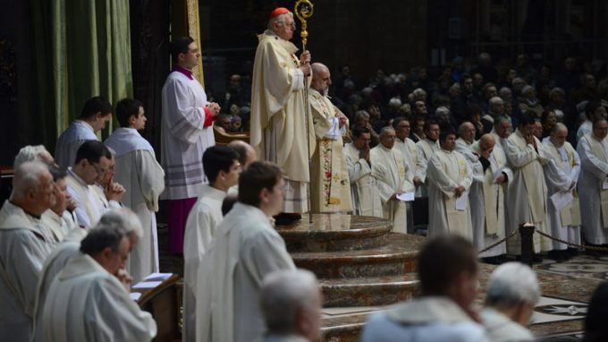 Scola: «Una Chiesa testimone <br>di ciò che vive»