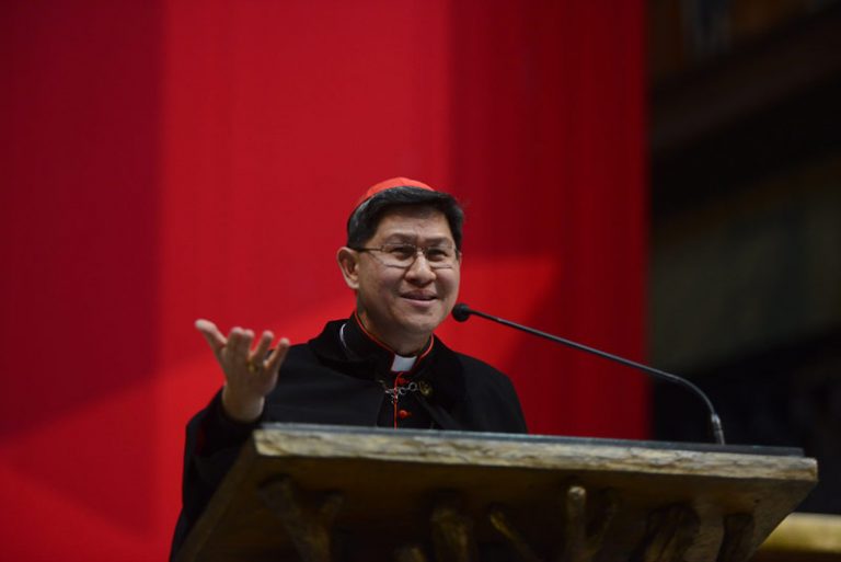 Il cardinale Luis Antonio Tagle