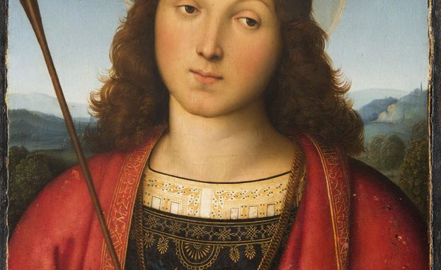 A Brera il san Sebastiano di Raffaello