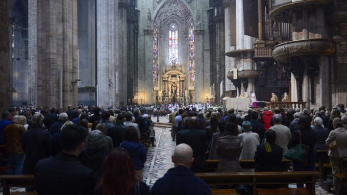 Scola: «I cristiani si facciano testimoni<br>di rinascita in ogni giorno»