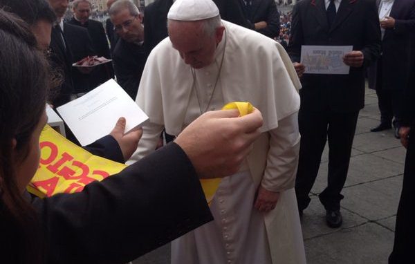«Il Papa mi ha sorriso <br>e mi ha stretto la mano…»