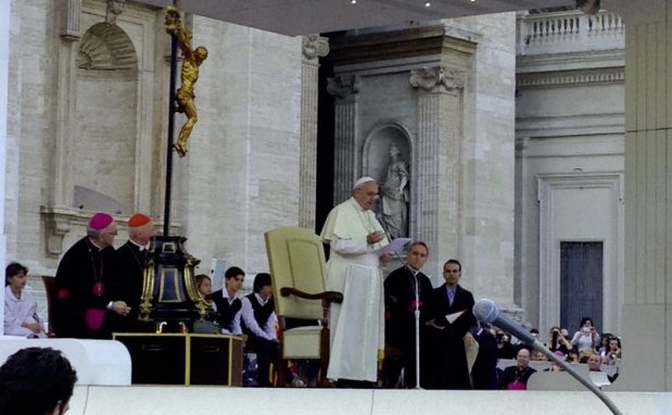 La scuola dal Papa: <br>le emozioni degli ambrosiani